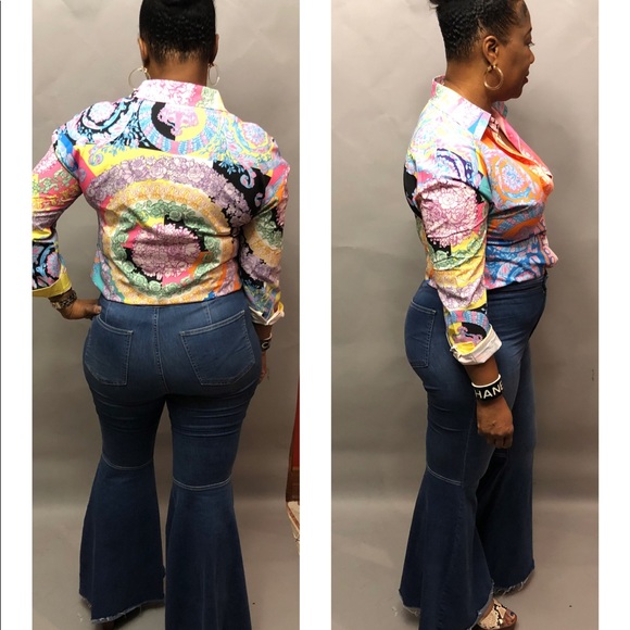 🆕 Inspired  women print shirt - Picture 6 of 6